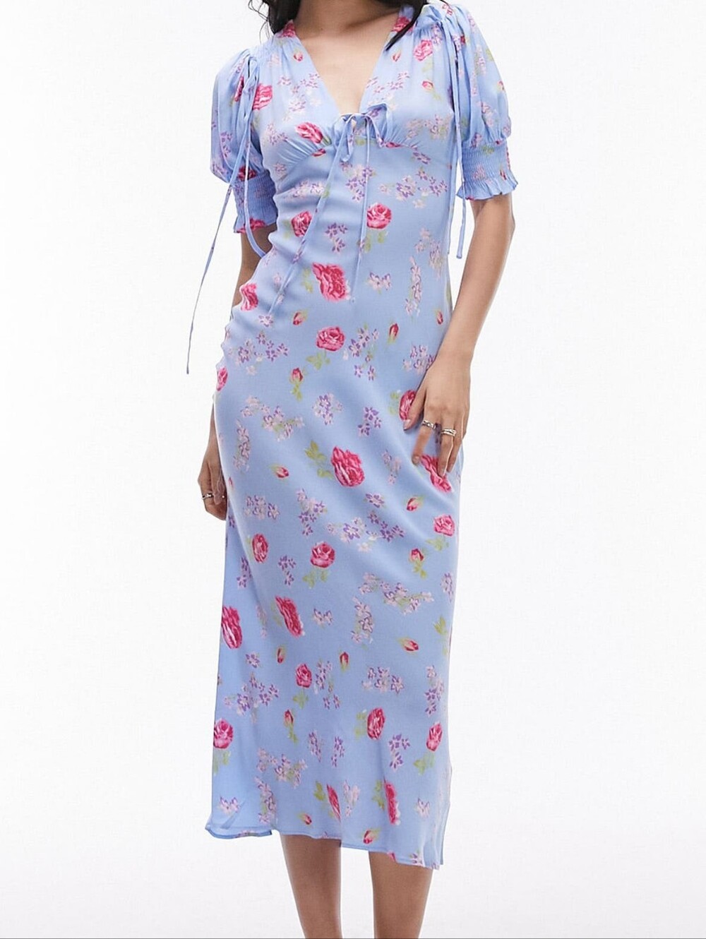 Topshop Boho Floral Maxi Dress